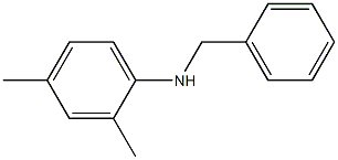 N-benzyl-2,4-dimethylaniline Struktur