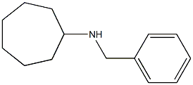 N-benzylcycloheptanamine Struktur