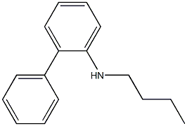 N-butyl-2-phenylaniline Struktur