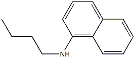 N-butylnaphthalen-1-amine Struktur