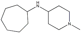 N-cycloheptyl-1-methylpiperidin-4-amine Struktur