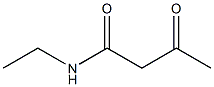 N-ethyl-3-oxobutanamide Struktur