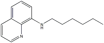 N-hexylquinolin-8-amine Struktur