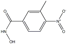 N-hydroxy-3-methyl-4-nitrobenzamide Struktur