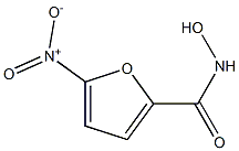 N-hydroxy-5-nitro-2-furamide Struktur