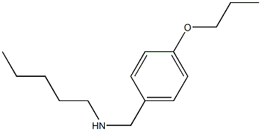 pentyl[(4-propoxyphenyl)methyl]amine Struktur