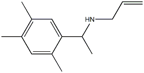 prop-2-en-1-yl[1-(2,4,5-trimethylphenyl)ethyl]amine Struktur