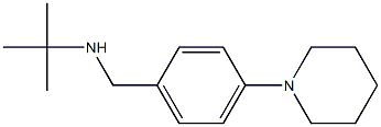 tert-butyl({[4-(piperidin-1-yl)phenyl]methyl})amine Struktur