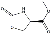 (R)-4-Carbomethoxyoxazolidin-2-one Struktur