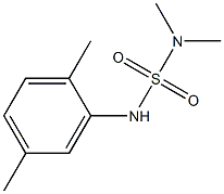 N'-(2,5-dimethylphenyl)-N,N-dimethylsulfamide Struktur