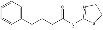 N-(4,5-dihydro-1,3-thiazol-2-yl)-4-phenylbutanamide Struktur