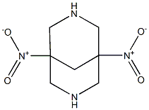 1,5-bisnitro-3,7-diazabicyclo[3.3.1]nonane Struktur