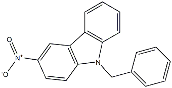 9-benzyl-3-nitro-9H-carbazole Struktur