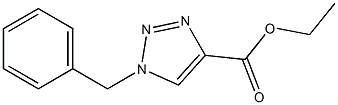 ethyl 1-benzyl-1H-1,2,3-triazole-4-carboxylate Struktur