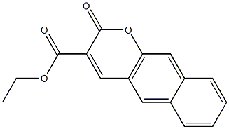 ethyl 2-oxo-2H-benzo[g]chromene-3-carboxylate Struktur