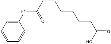 Suberanilic Acid Struktur