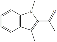 1-(1,3-dimethyl-1H-indol-2-yl)-1-ethanone Struktur