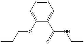 1-(2-propoxyphenyl)ethylformamide Struktur