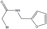 2-bromo-N-(2-furylmethyl)acetamide Struktur