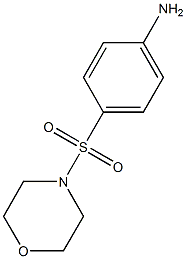 4-(4-morpholinylsulfonyl)phenylamine Struktur