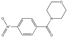 4-morpholinyl(4-nitrophenyl)methanone Struktur