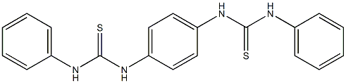 N'-{4-[(anilinocarbothioyl)amino]phenyl}-N-phenylthiourea Struktur