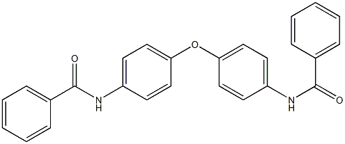 N-{4-[4-(benzoylamino)phenoxy]phenyl}benzamide Struktur