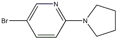 5-Bromo-2-(pyrrolidin-1-yl)pyridine ,97% Struktur