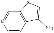 Thieno[2,3-c]pyridin-3-ylamine Struktur