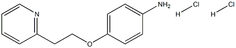 4-(2-pyridin-2-ylethoxy)aniline dihydrochloride Struktur