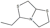 5-Ethyl-tetrahydrothiazolo[4,3-b]thiazole Struktur