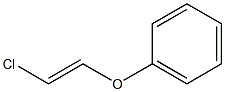 1-Chloro-2-phenoxyethene Struktur