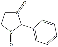 2-Phenyl-1,3-dithiolane 1,3-dioxide Struktur