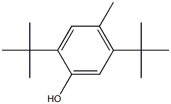 2,5-Di-tert-butyl-4-methylphenol Struktur