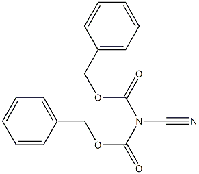 N,N-Bis(benzyloxycarbonyl)cyanamide Struktur