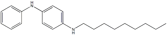 N-Nonyl-N'-phenyl-p-phenylenediamine Struktur