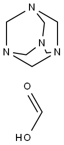 Hexamethylenetetramine formate Struktur