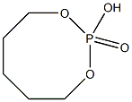 2-Hydroxy-1,3,2-dioxaphosphocane 2-oxide Struktur