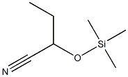 2-(Trimethylsilyloxy)butanenitrile Struktur