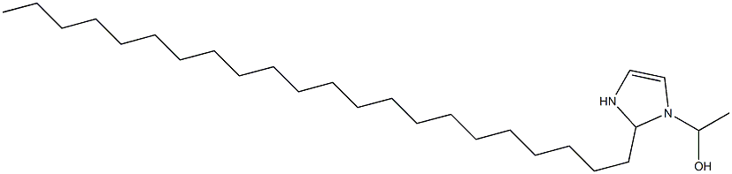 1-(1-Hydroxyethyl)-2-docosyl-4-imidazoline Struktur