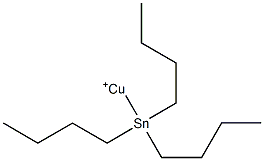 (Tributylstannyl)copper(I) Struktur