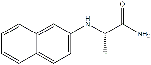 N2-(2-Naphtyl)-L-alaninamide Struktur