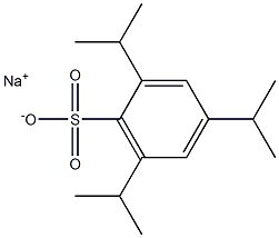 2,4,6-Triisopropylbenzenesulfonic acid sodium salt Struktur