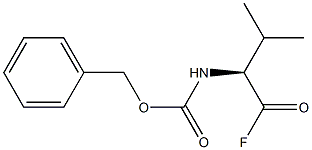 N-(Benzyloxycarbonyl)-L-valine fluoride Struktur