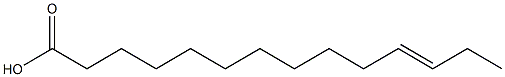 [(E)-9-Dodecenyl]acetic acid Struktur