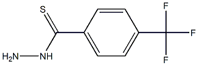 4-Trifluoromethylphenylthiocarbonylhydrazine Struktur