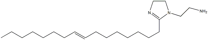 1-(2-Aminoethyl)-2-(8-hexadecenyl)-2-imidazoline Struktur