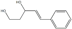 (E)-5-Phenyl-4-pentene-1,3-diol Struktur