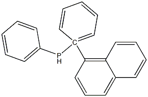 1-Naphtyldiphenylphosphine Struktur