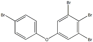 3,4,5-Tribromophenyl 4-bromophenyl ether Struktur